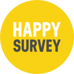 HAPPY SURVEY circular YG HAPPY SURVEY circular YG